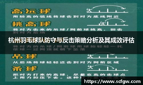 杭州羽毛球队防守与反击策略分析及其成效评估